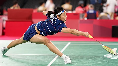 Lu Guangzu, Kim Ga-eun claim men singles titles at 2024 BWF Korea Open Badminton Championships