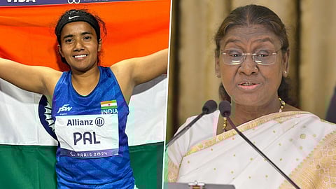 President Draupadi Murmu congratulates Indian para-sprinter Preeti Pal
