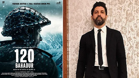 Bollywood multi-hyphenate Farhan Akhtar starts shooting for epic war film ‘120 Bahadur’ in Ladakh