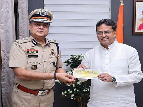 Tripura police contributes over Rs 23 lakhs to provide aid for flood-affected people
