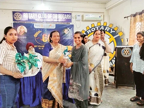 Rotary Club of Dibrugarh Honors Outstanding Educators with Nation Builder Awards on International Literacy Day