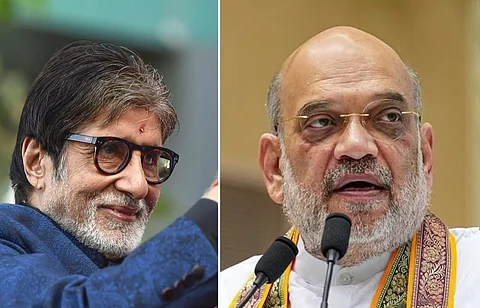 Union Home Minister Amit Shah thanks Amitabh Bachchan for joining campaign against cybercrime