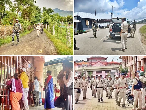 Manipur Violence: Defying curbs, students continue protests in Imphal; govt bans internet, reimposes curfew in 3 Manipur districts