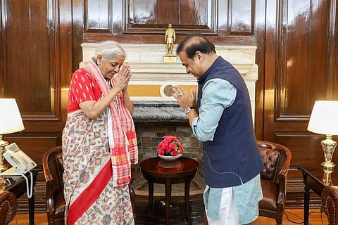 Assam: CM Himanta Biswa Sarma Seeks Nirmala Sitharaman’s Support