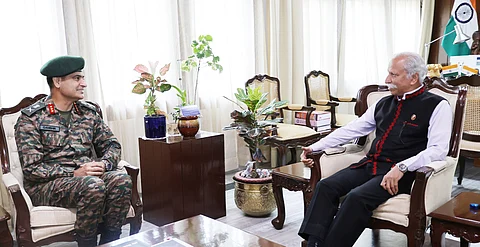 Arunachal Pradesh: GOC 4 Corps and Governor Parnaik Discuss Strategic and Security Issues