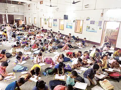 Tezpur Government Boys’ School Hosts Chitarkala 3.0 Art Competition, Showcasing Local Talent