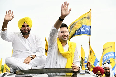 ‘If AAP comes to power in Haryana, triple engine of development will run’: MP Raghav Chadha