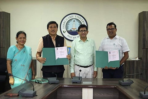 Dibrugarh University Signs MoU with Mirai Japanese Learning Centre to Launch Japanese Language Courses
