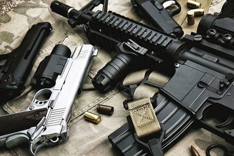 Firearms recovered