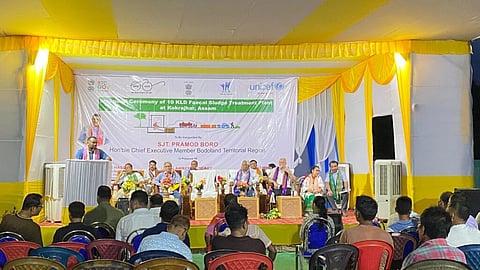 Wilson Hasda Inaugurates 10 KLD Faecal Sludge Treatment Plant in Kokrajhar Using MBBR Technology