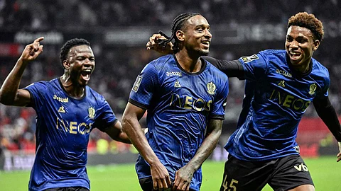 Ligue 1: Eight-goal Nice demolish hapless Saint-Etienne in historic French rout