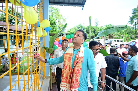 Assam: Model Anganwadi Centre inaugurated Lilabari Balijan by 76 Lakhimpur LAC MLA Manab Deka