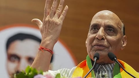 Pakistan deeply pained at witnessing celebration of democracy in J&K: Defence Minister Rajnath Singh