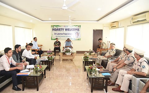 Assam: Governor Lakshman Prasad Acharya visits Chirang District, Reviews Development Schemes