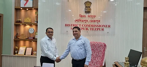 Ankur Bharali Takes Charge as New District Commissioner of Tezpur, Honors Region’s Cultural Legacy