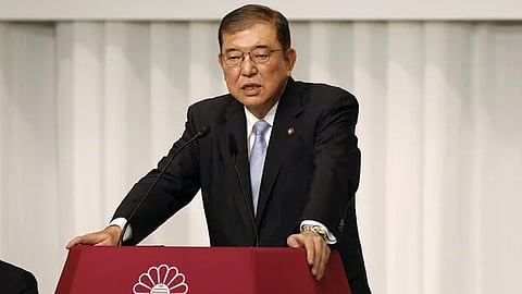 New Japan PM Shigeru Ishiba