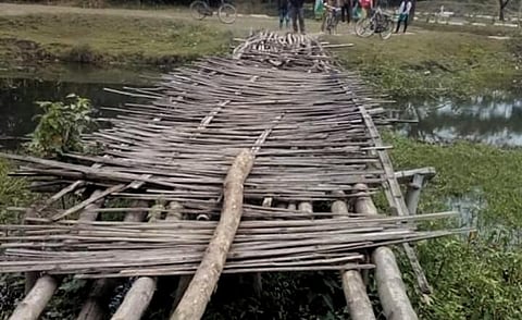 bamboo bridge