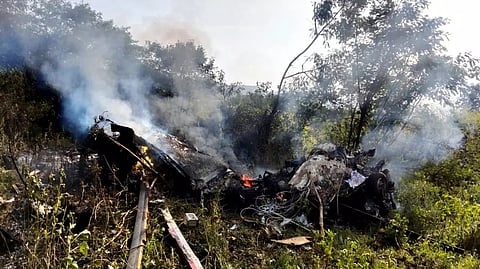 Tragic Helicopter Crash in Pune’s Bavdhan: 2 Pilots, Engineer Lose Their Lives