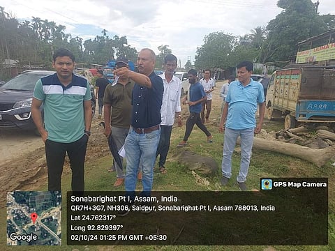 Newly-Appointed DC Mridul Yadav Conducts Inspections on Public Projects in Cachar District