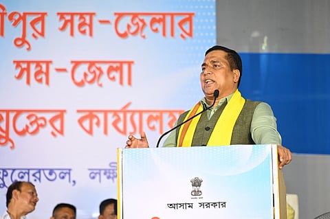 Minister Jayanta Mallabaruah