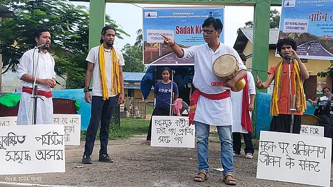 Assam: Sadak ki Saans - A Streetplay to Raise Awareness on Highway Encroachment