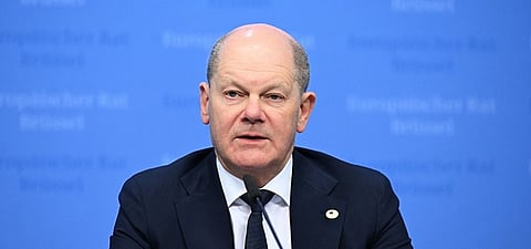 German Chancellor Olaf Scholz