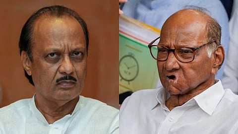 Ajit Pawar, Sharad Pawar
