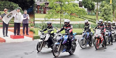 Naval Motorcycle Expedition Team