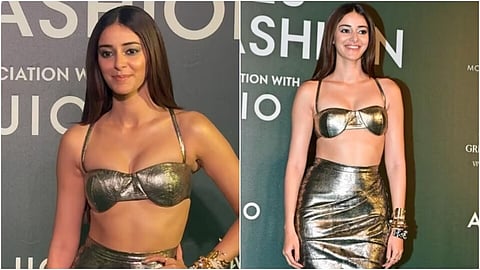 Ananya Panday Stuns as a Metallic Mermaid at Vogue Forces of Fashion Event, Shares Breathtaking Photos