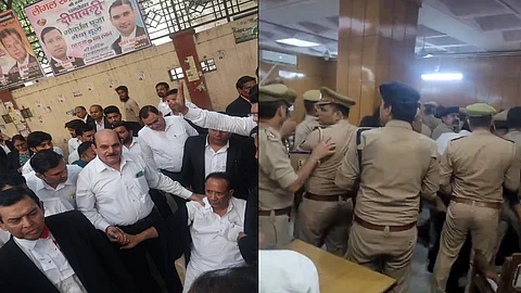 Ghaziabad Courtroom Clash