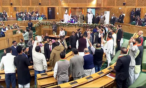 Jammu and Kashmir assembly rocked over resolution on Article 370 restoration