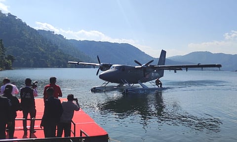 Seaplane demonstration
