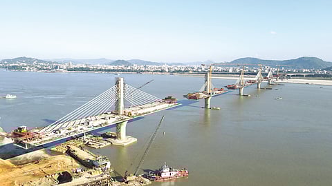Guwahati-North Guwahati Bridge