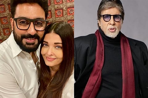 Abhishek and Aishwarya