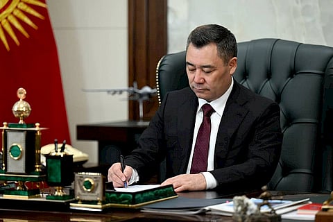Kyrgyz President Sadyr Japarov