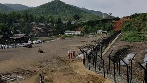 Fencing Of India-Myanmar Border