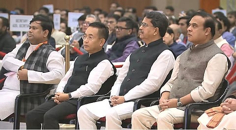 Sikkim CM Joins PM Modi