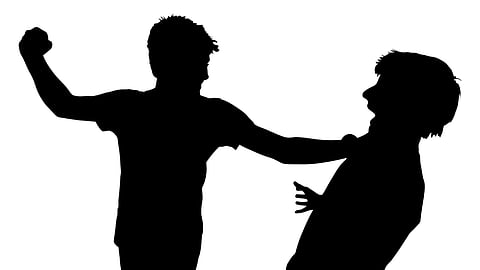 Violent clash at Dispur