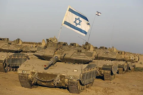 Israeli troops