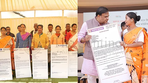 Assam CM Distributes Grants and Relief