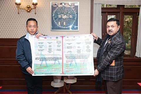 Sikkim CM Prem Singh Tamang Launches NPHCE