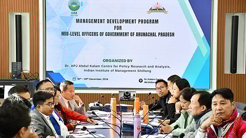 IIM Shillong Launches Five-Day Management Development Program For Arunachal Government Officials
