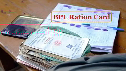 BPL ration cards
