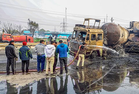 Jaipur tanker blast