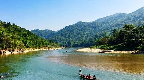 The Brahmaputra River