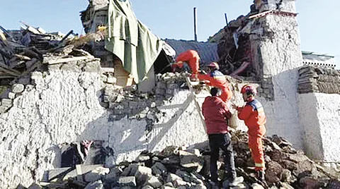 Nepal-Tibet Earthquake