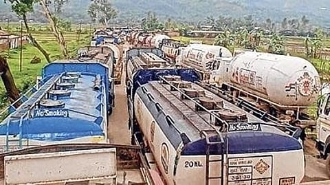Manipur: LPG Transporters Suspend Strike Over Illegal Taxes on Imphal-Jiribam Highway