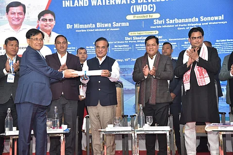 Sarbananda Sonowal Unveils Rs 50,000 Crore Plan to Revitalize India’s Inland Waterways at IWDC Meeting