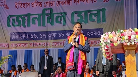 CM attends Jonbeel Mela