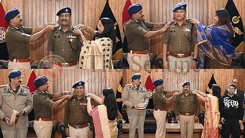 The formal Pipping Ceremony